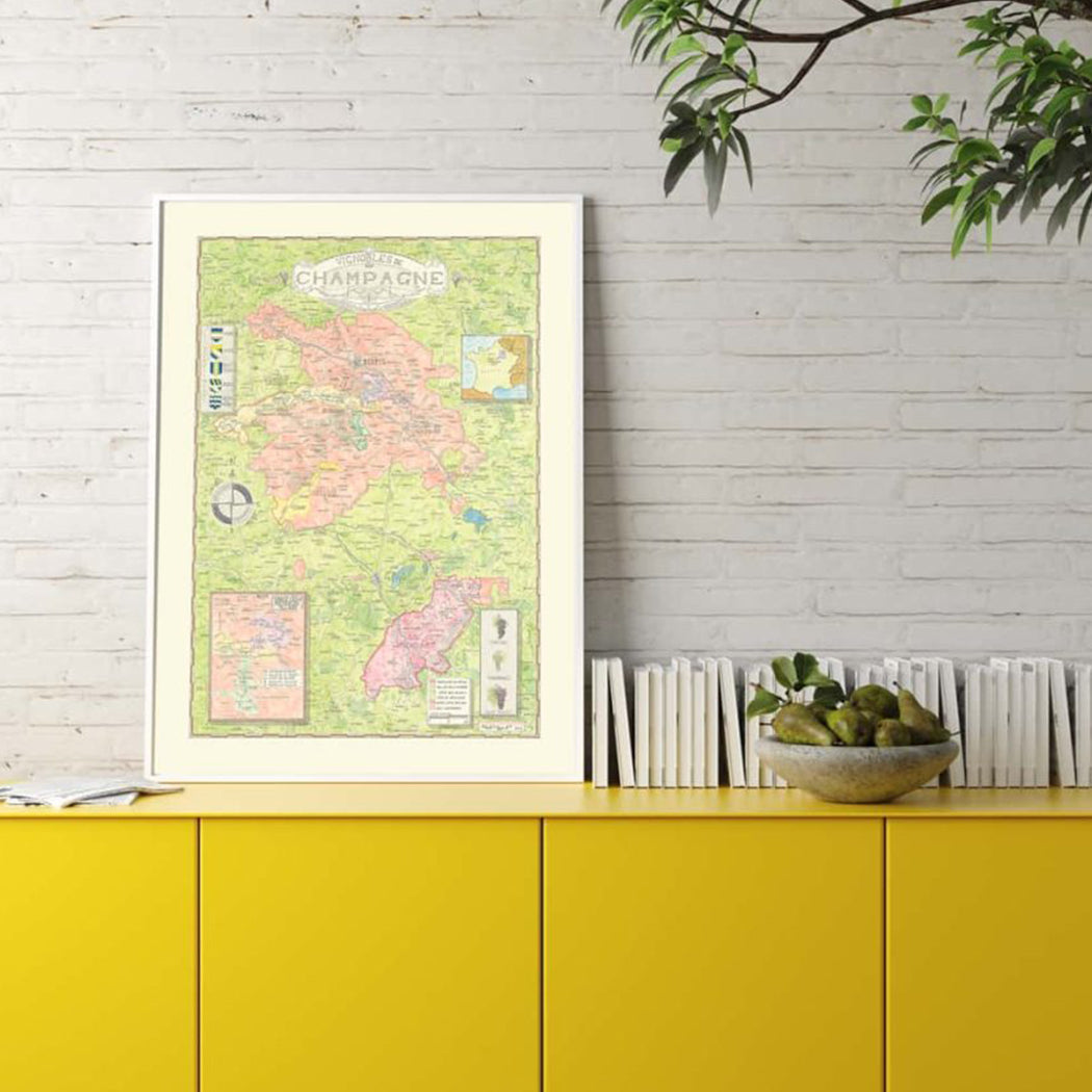 Poster - Champagne (getekend)