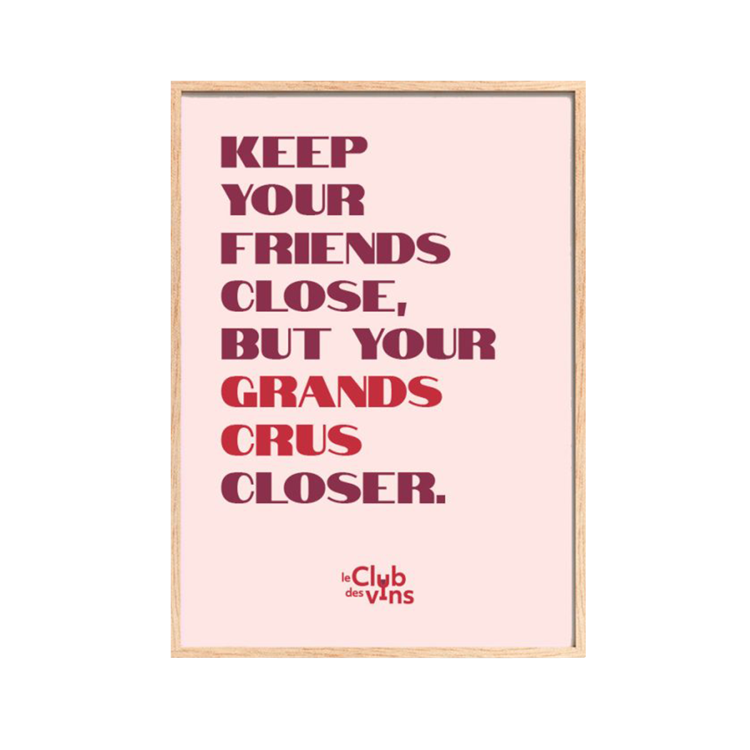 Poster A3 - Grands crus