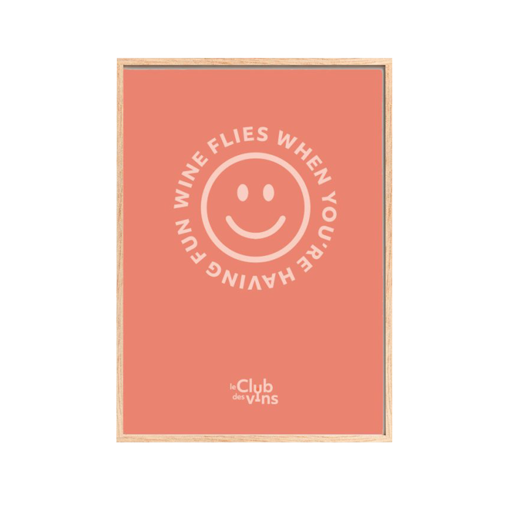 Poster A3 - Wine flies