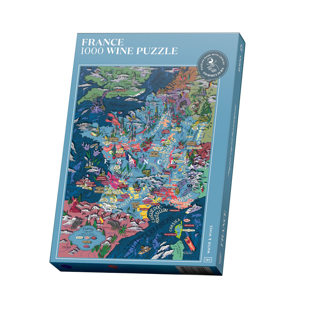 Puzzel - wijnland Frankrijk