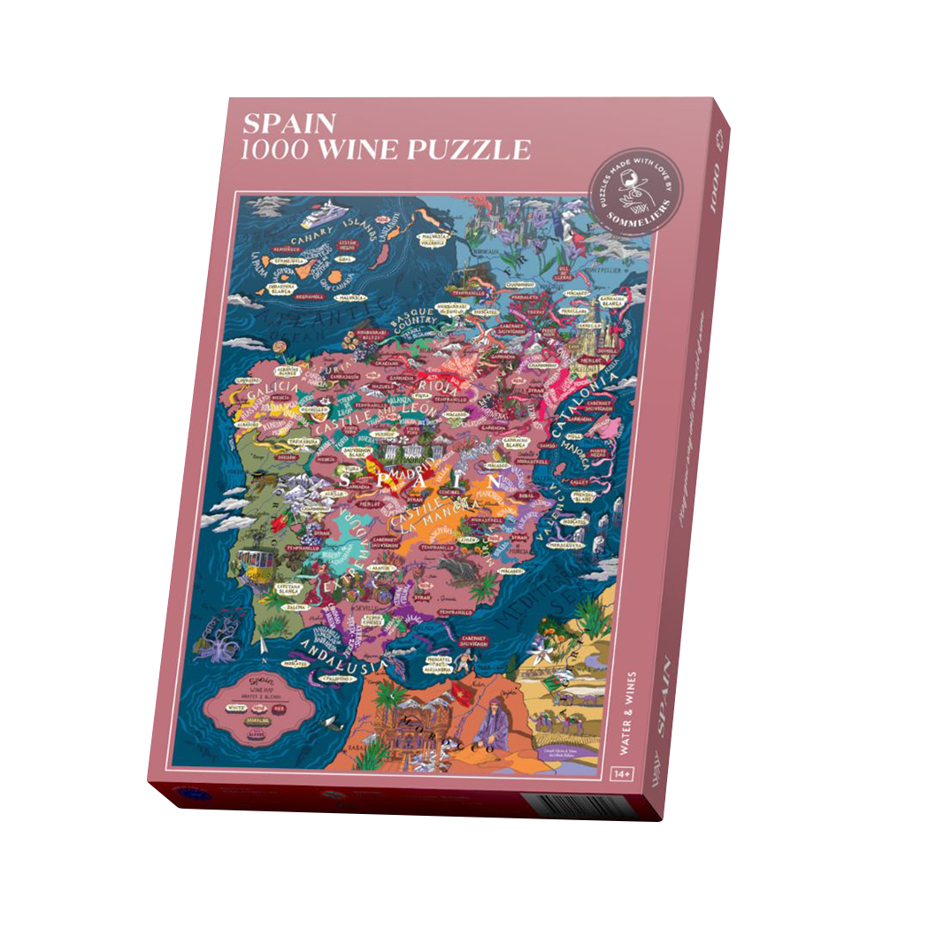 Puzzel - wijnland Spanje