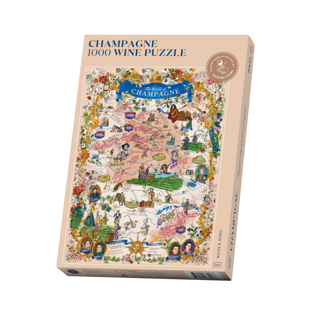 Puzzel - wijnregio Champagne