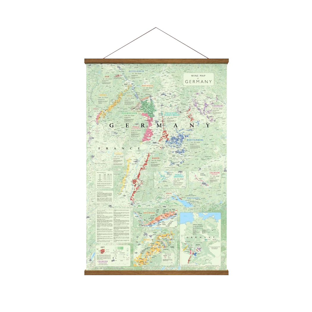 Wijnkaart Duitsland