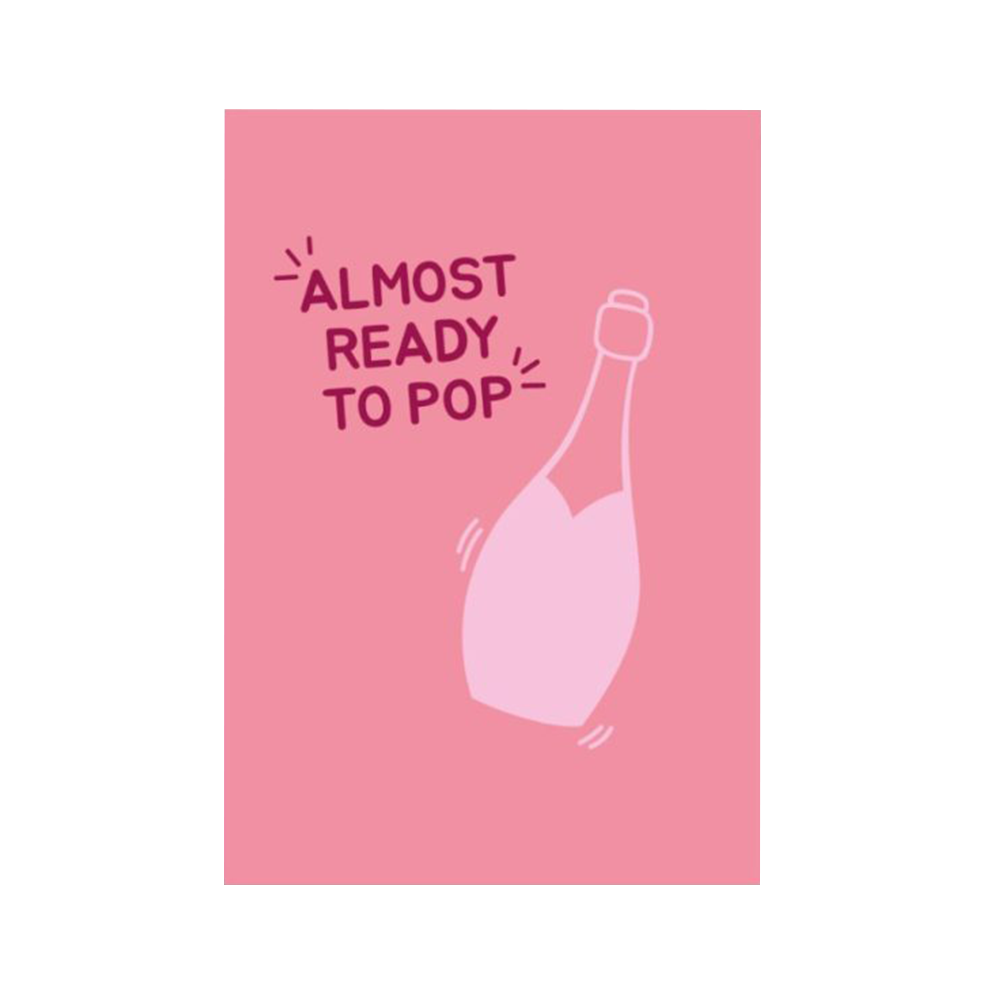 Zwanger - Ready to pop - 1 kaar